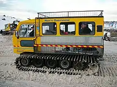 An OverSnow Vehicle at Perisher