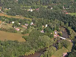 The community of Snowville along the Little River