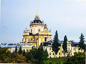 St. George's Cathedral in Lviv, today Ukraine (1744-62)