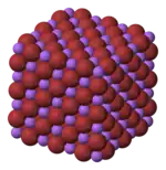 3D model of sodium bromide