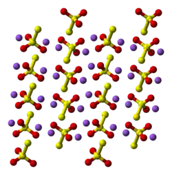 Crystal structure of sodium thiosulfate pentahydrate