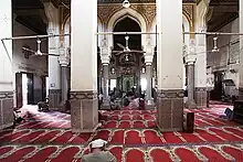 Inside the Sidi Arif Mosque