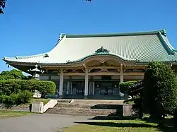 Daisō-dō or Hattō, the main training center, designed by Itō Chūta