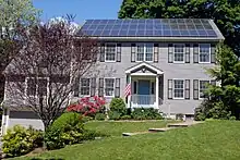 Solar rooftop system in Boston, United States