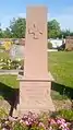 Memorial in Hundheim cemetery