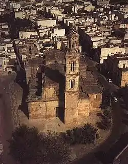 Plazza and town Church of Soleto