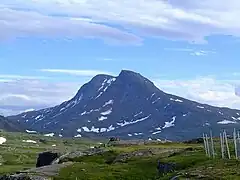 Solvagtind mountain