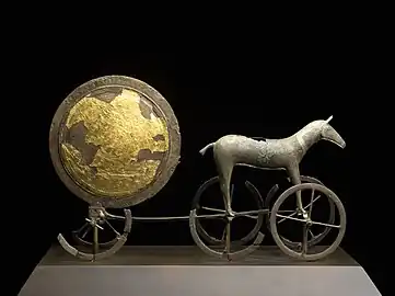 Trundholm sun chariot, Denmark, c. 1500-1300 BC