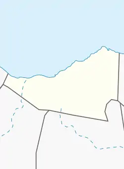 Map showing the location of Dhambalin