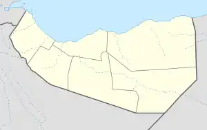 Allaybaday is located in Somaliland