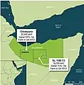 Somaliland oil blocks.