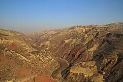 Loess Plateau in Wubu, Shaanxi