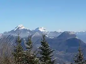 Chamechaude (left)