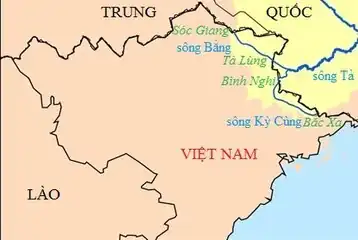 China–Vietnam border rivers