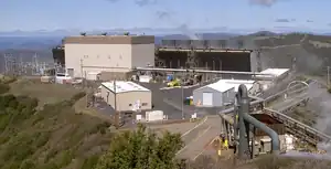 Image 30A power plant at The Geysers (from Geothermal energy)