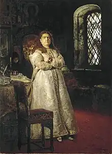 The Tsarevnya Sophia Alekseyevna, Tretyakov Gallery (1879)