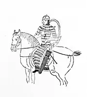 Sorcuq horseman, possibly 8th century CE