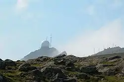 Radar station at Sornfelli