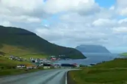 Looking west towards Mykines Island