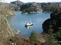 Fjord landscape, Sotra