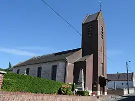 The church of Souastre