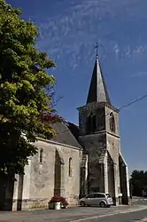 The church of Saint-Hilaire, in Sougé