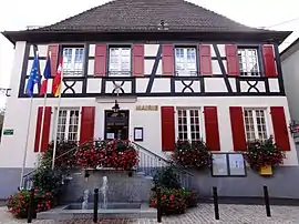 The town hall in Soultzbach-les-Bains