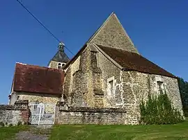 The church in Soumaintrain