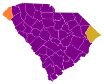 Results of South Carolina's primary