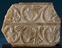 2nd century Greco-Roman vine scroll, South Arabia