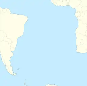 Inaccessible Island is located in South Atlantic