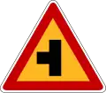 Intersection to left