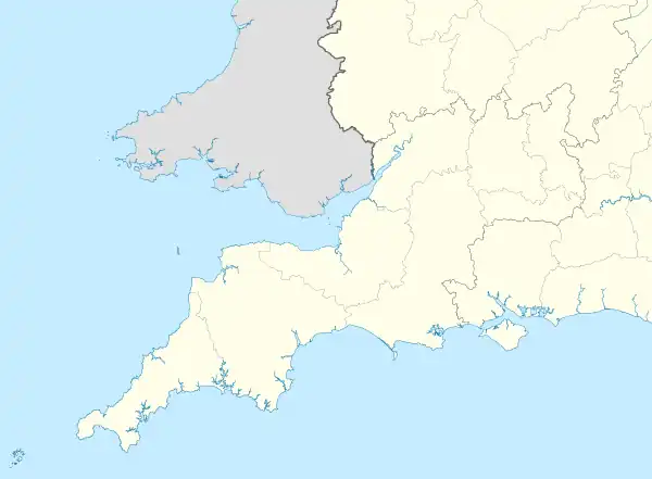 Southern Counties North is located in Rugby union in South West England