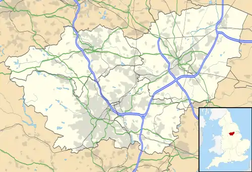 Wigtwizzle is located in South Yorkshire