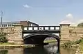 Boundary Bridge over Leeds and Liverpool Canal, Boundary Lane, Vauxhall(1835 widened 1861; Grade II)