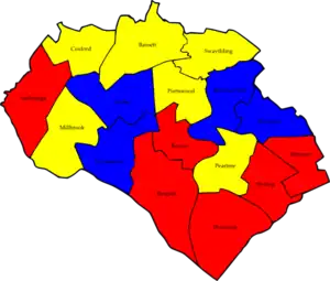 2006 results map