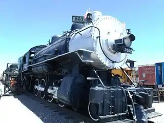 Southern Pacific Railroad Locomotive No. SP 2562 and Tender No. 8365 were built in 1900. It is on exhibit in the Arizona Railway Museum at 330 E. Ryan Rd in Chandler, Arizona. The locomotive is a Model: BLW 2-8-0, built as: SP 2562 (2-8-0) by the Baldwin Locomotive Works, Serial Number: 29064. The locomotive and tender are listed in the National Register of Historic Places (Reference #09000511).