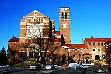 The former Duns Scotus College, once a Franciscan monastery in Southfield, is now the non-denominational Word of Faith.