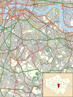 Greenland (Surrey Quays) Pier is located in London Borough of Southwark