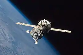 Soyuz TMA-19 departs the ISS, marking the beginning of Expedition 26.