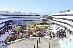 The dedication ceremony of the Schriever Space Complex at Los Angeles AFB on 24 April 2006