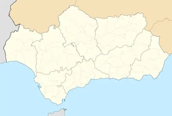 2016–17 Tercera División is located in Andalusia