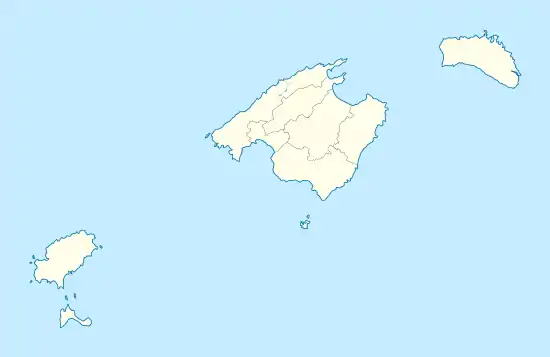 2016–17 Tercera División is located in Balearic Islands