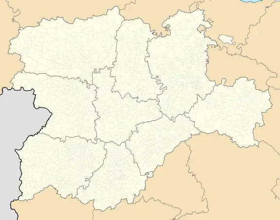 Llama is located in Castile and León