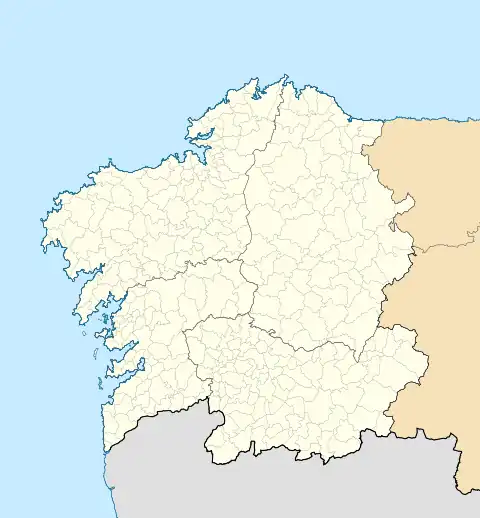 Ortigueira is located in Galicia