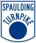 Spaulding Turnpike marker