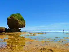 Magpupungko Rock Pools in Pilar