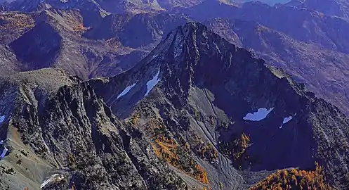 Spectacle Buttes from Mt. Maude