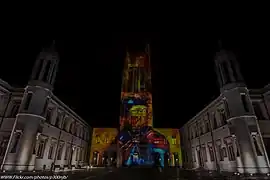 Spectra 2017 projection on Marishcal College