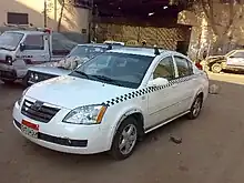 Chery A5 as Cairo taxi